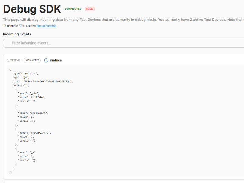 SDK Debugger